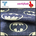 The bat cartoon printed fabrics/animal print fabric/Black printed poplin fabric